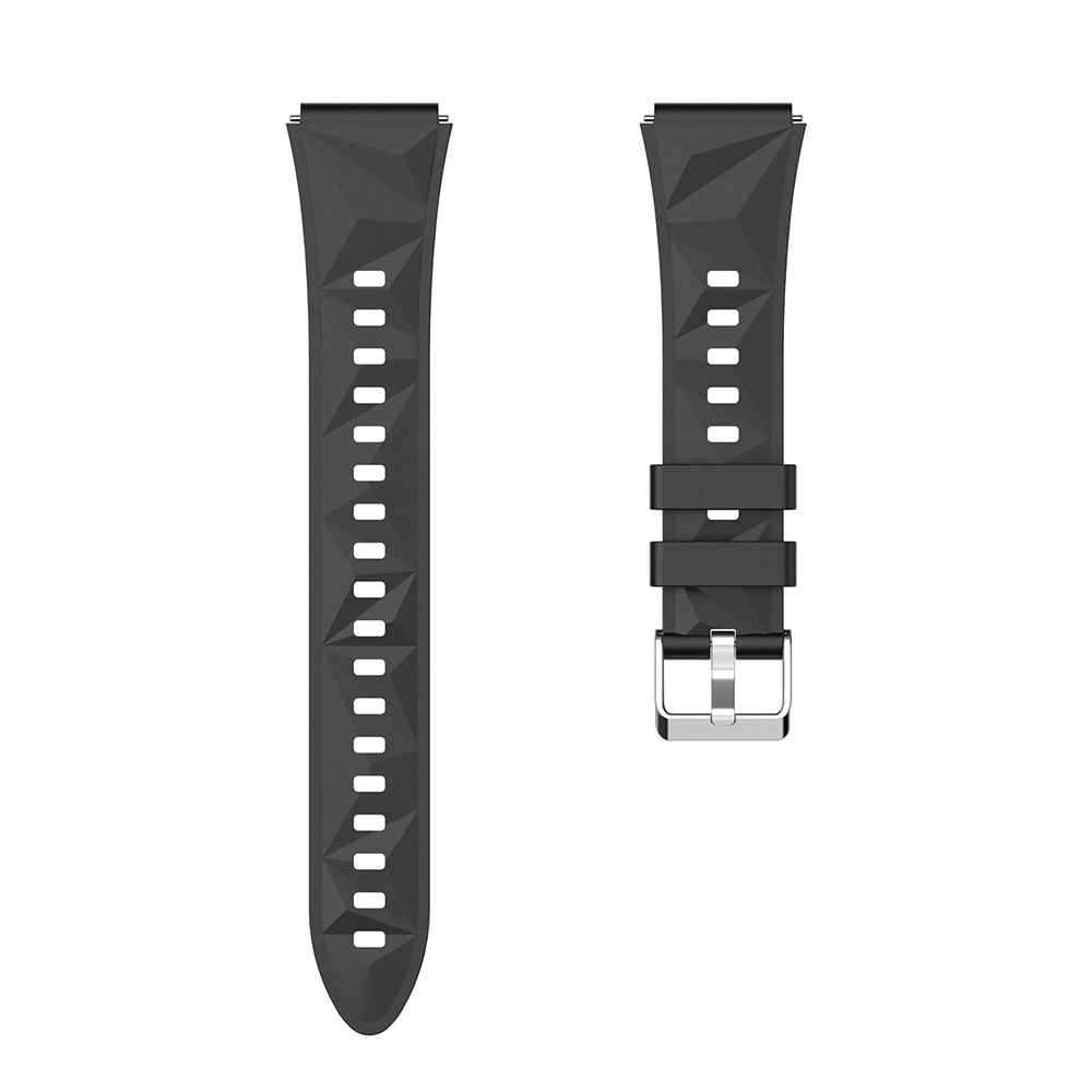 Huawei Uyumlu Watch GT 5 Pro 42mm Zore KRD-129 Silikon Kordon Strap Kayış