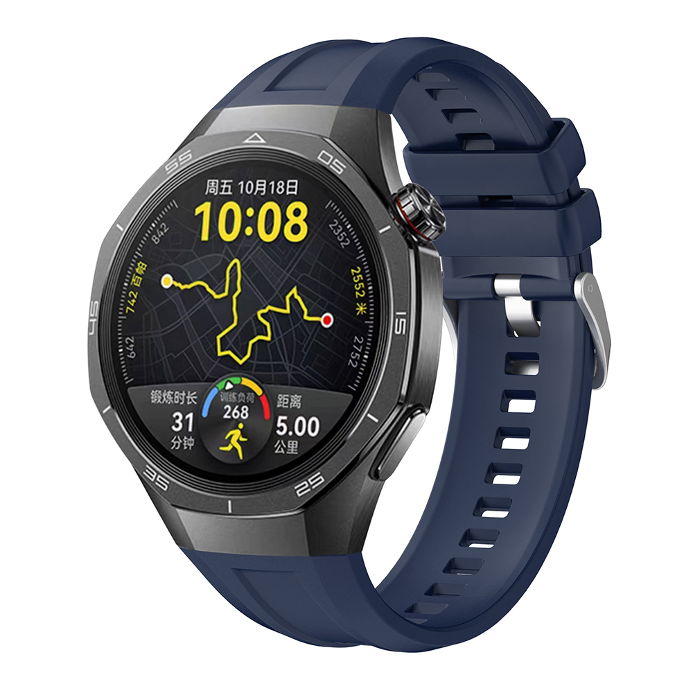 Huawei Uyumlu Watch GT 5 Pro 46mm Zore KRD-130 Silikon Kordon Strap Kayış
