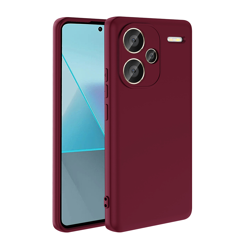 Xiaomi Uyumlu  Redmi Note 13 Pro Plus 5G Kılıf Zore Mara Lansman Kapak-Koyu mor