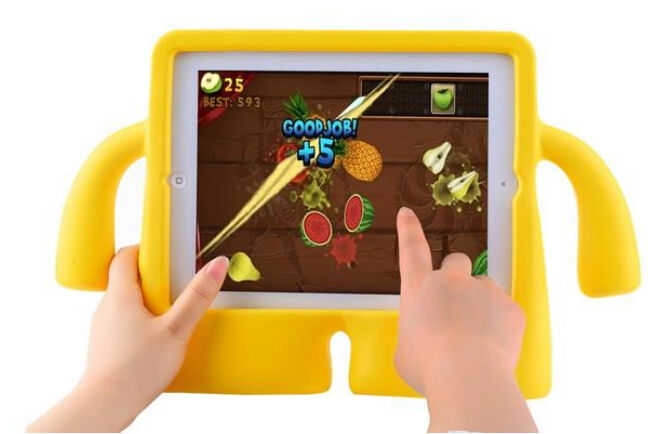 iPad Uyumlu Pro 12.9 2020 (4.Nesil) Zore Çocuk Standlı Tablet Kılıf