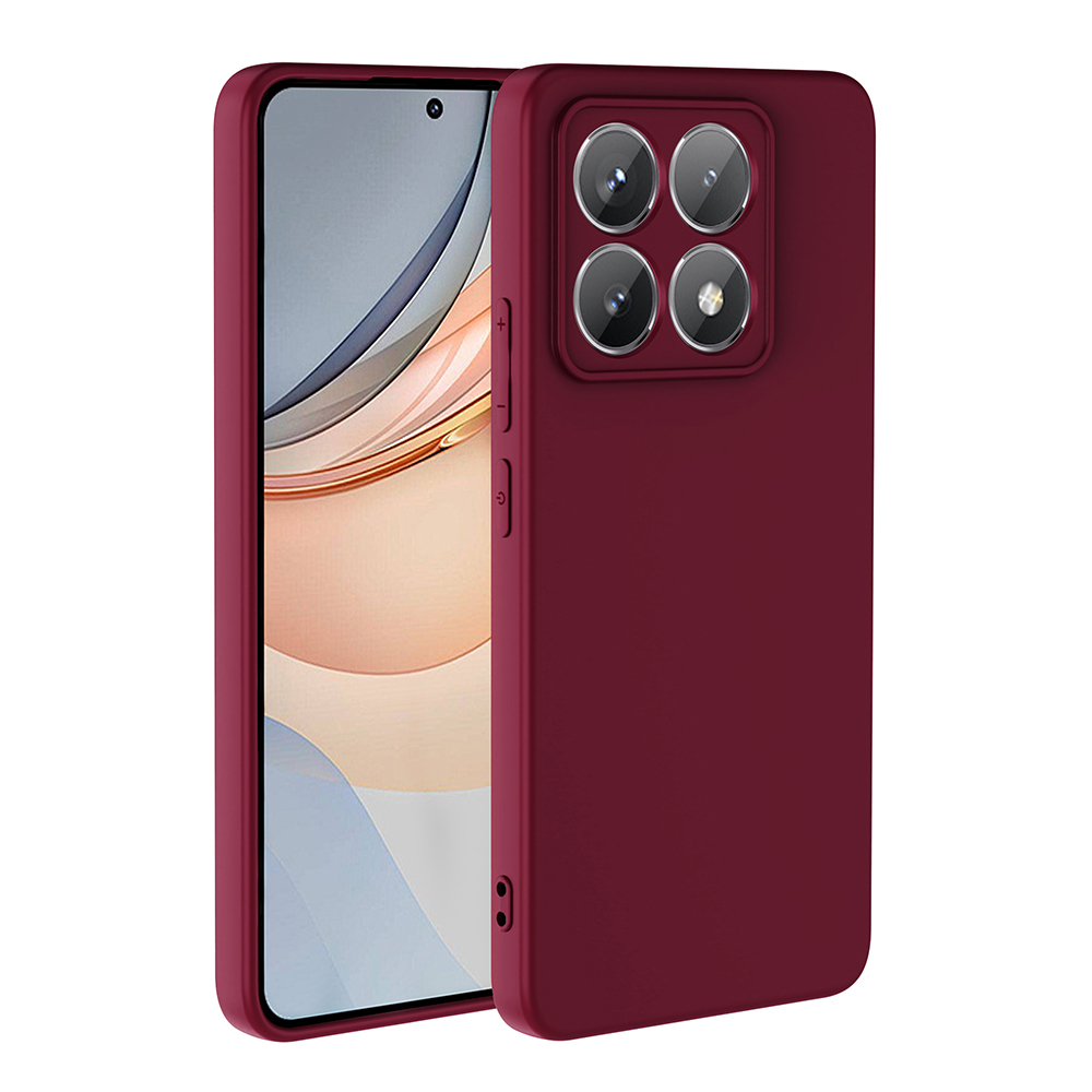 Xiaomi Uyumlu  14T Pro Kılıf Zore Mara Lansman Kapak-Koyu mor