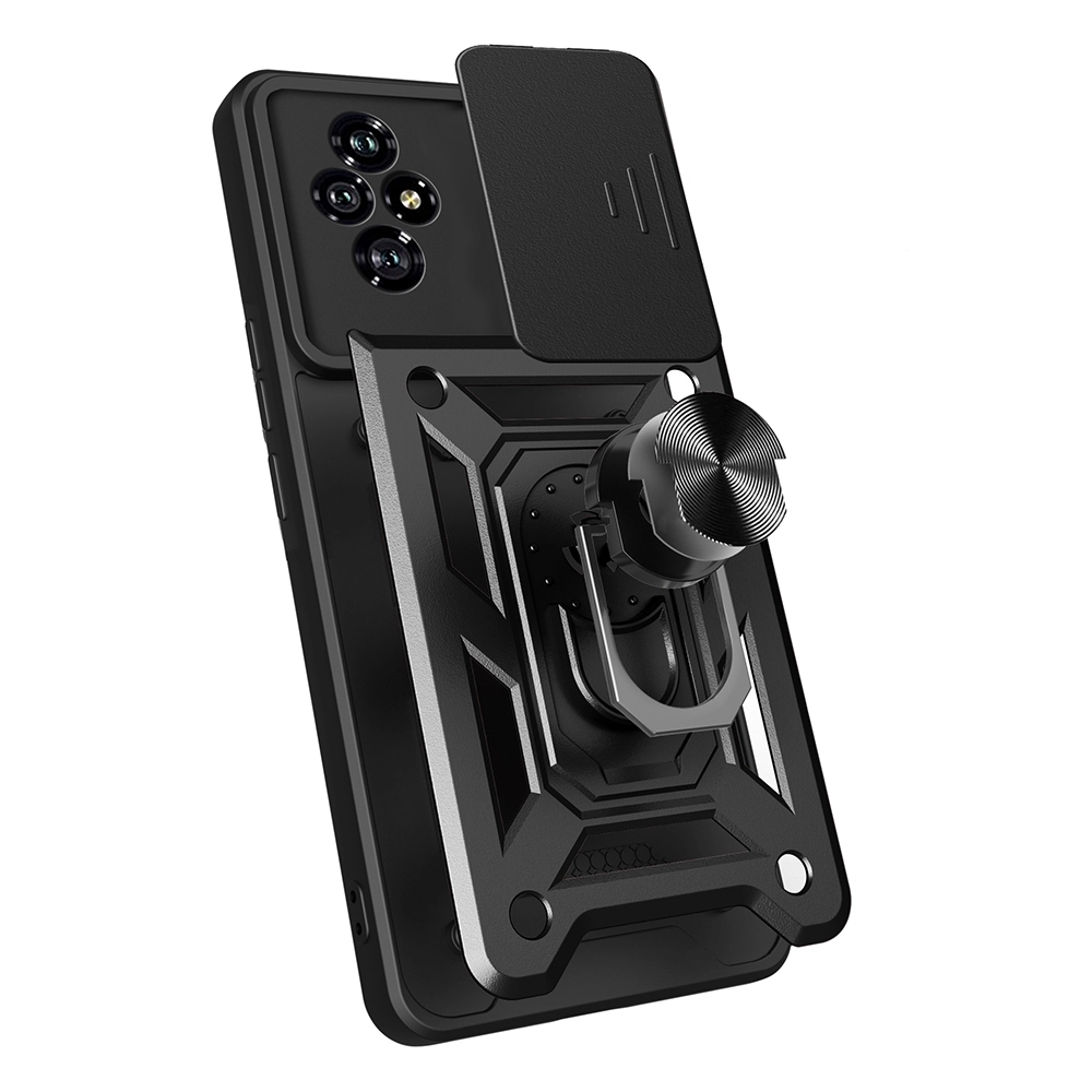 Honor 200 Kılıf Magnetik Standlı Kamera Korumalı Zore Sürgülü Vega Kapak