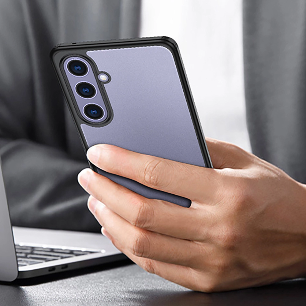 Galaxy Uyumlu S25 Kılıf Kamera Korumalı Şeffaf Arka Yüzey Zore New Roll Kapak
