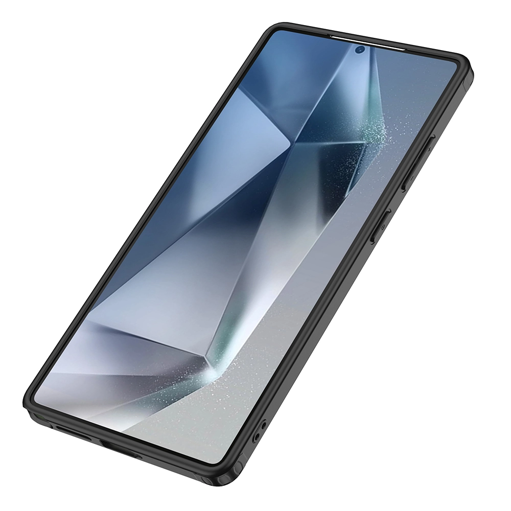 Galaxy Uyumlu S25 Ultra Kılıf Kamera Korumalı Şeffaf Arka Yüzey Zore New Roll Kapak