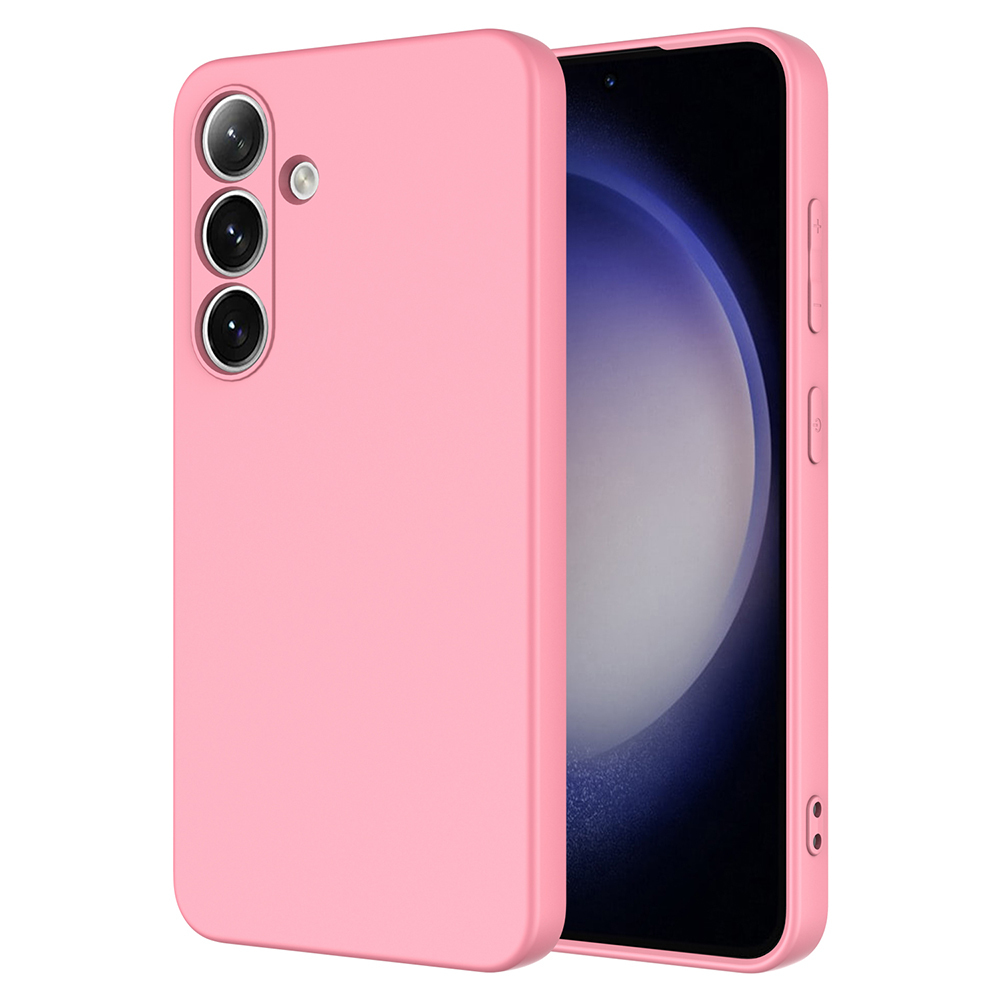Galaxy Uyumlu S25 Plus Kılıf Zore Mara Lansman Kapak-Pembe