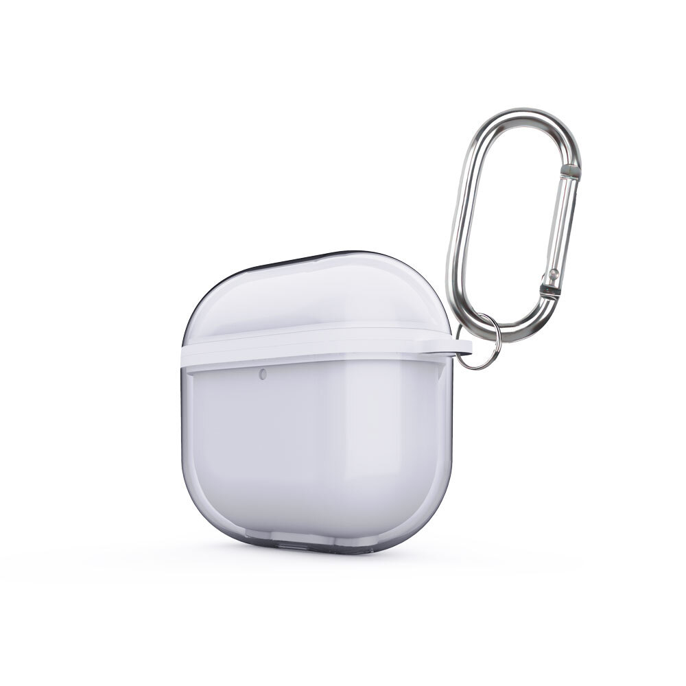 Airpods Uyumlu 4 Zore Airbag 42 Askı Aparatlı Kulaklık Kılıfı-Beyaz