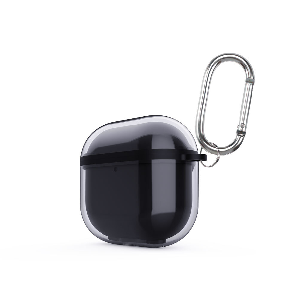 Airpods Uyumlu 4 Zore Airbag 42 Askı Aparatlı Kulaklık Kılıfı-Füme