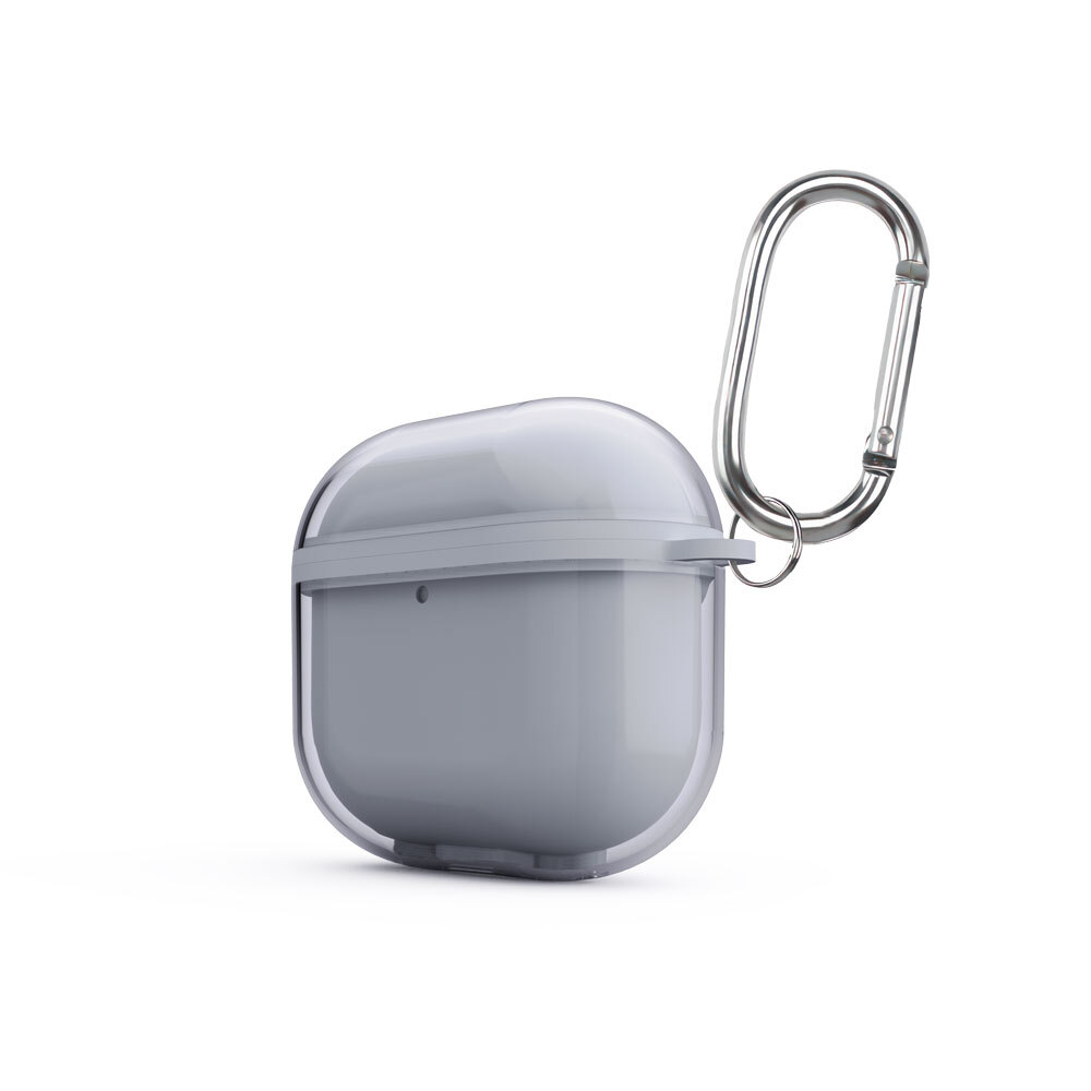 Airpods Uyumlu 4 Zore Airbag 42 Askı Aparatlı Kulaklık Kılıfı-Gri