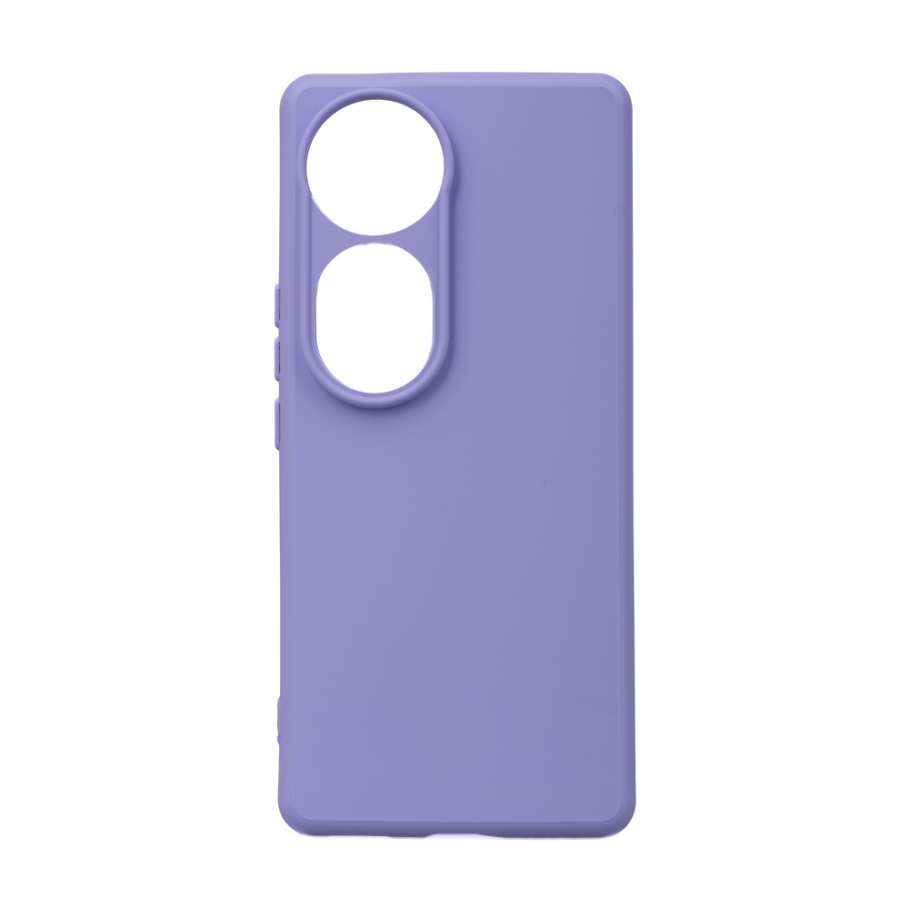 Vivo V40 5G Kılıf Zore Biye Silikon-Lila