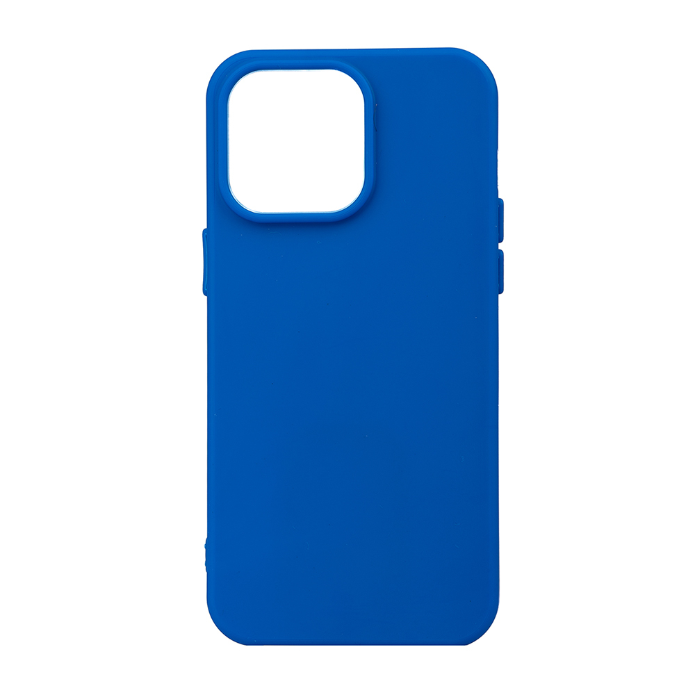 iPhone Uyumlu 15 Pro Kılıf Zore Biye Silikon-Mavi