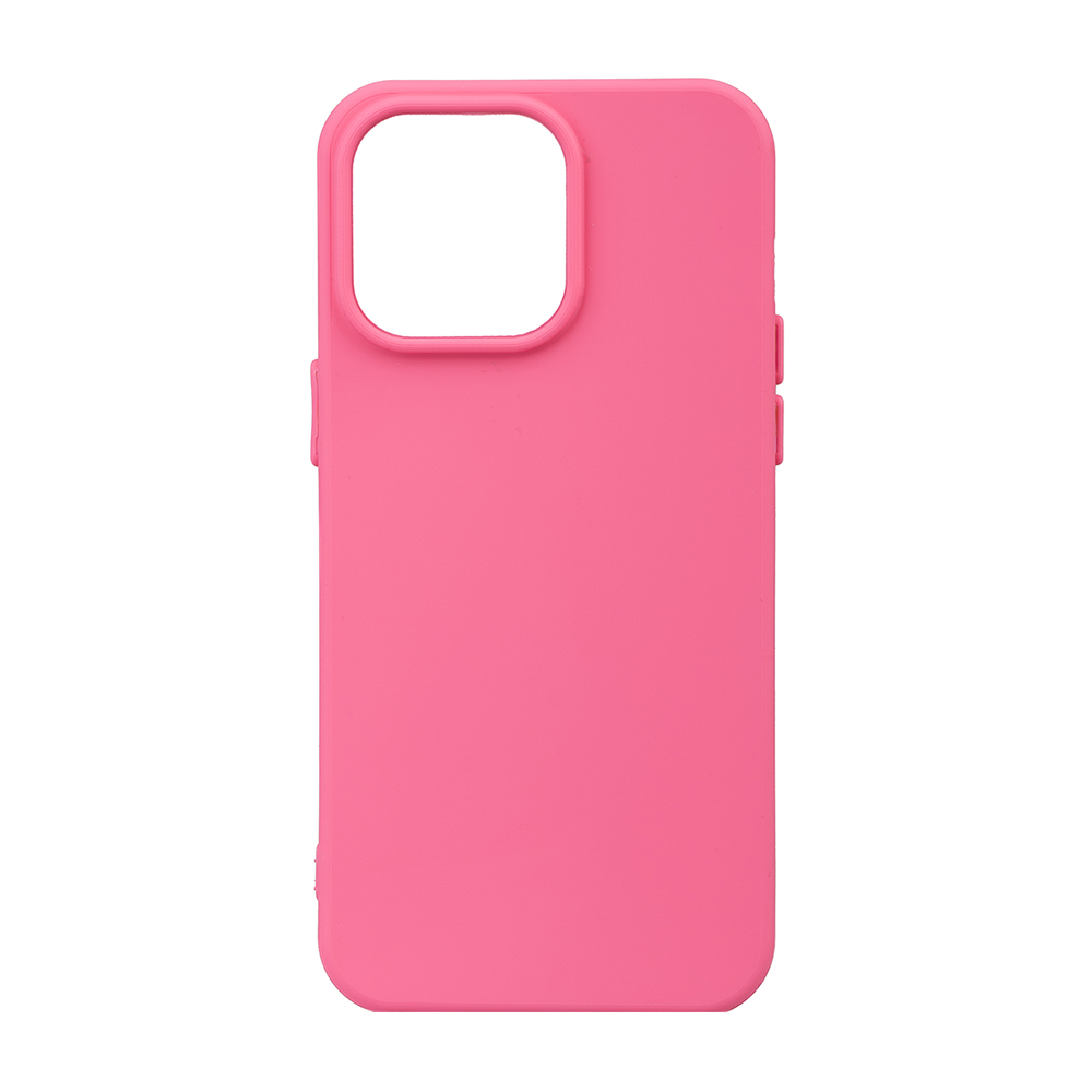 iPhone Uyumlu 15 Pro Kılıf Zore Biye Silikon-Pembe