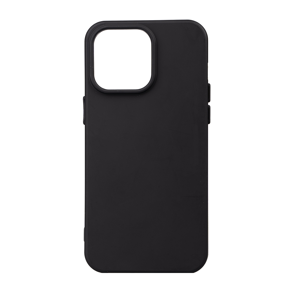 iPhone Uyumlu 15 Pro Kılıf Zore Biye Silikon-Siyah