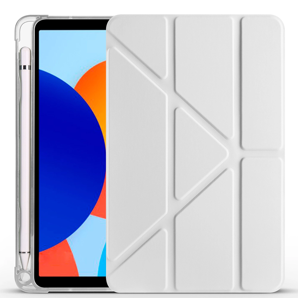 Xiaomi Uyumlu  Redmi Pad SE 8.7 Kılıf Zore Tri Folding Kalem Bölmeli Standlı Kılıf