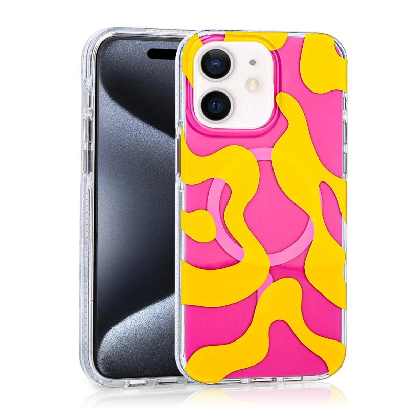 iPhone Uyumlu 12 Kılıf M-safe Şarj Özellikli Zore Stilo Kapak