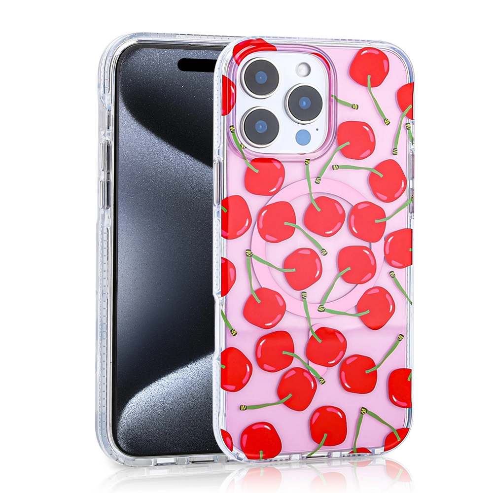 iPhone Uyumlu 15 Pro Max Kılıf M-safe Şarj Özellikli Zore Stilo Kapak