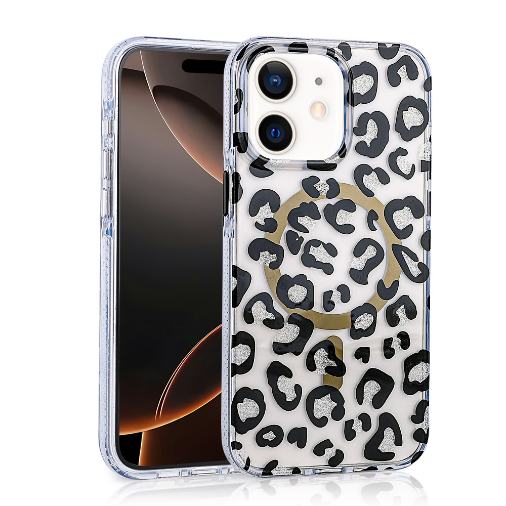 iPhone Uyumlu 11 Kılıf M-safe Şarj Özellikli Zore Jago Kapak-Siyah