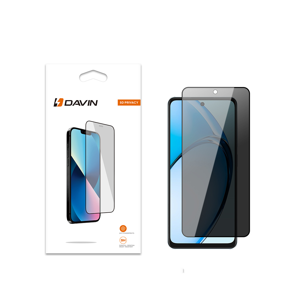 Oppo A60 Davin 5D Hayalet Cam Ekran Koruyucu
