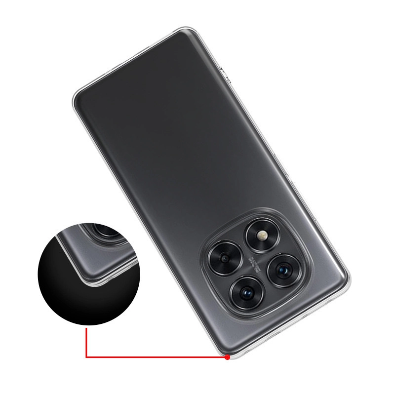Xiaomi Uyumlu  Redmi Note 14 Pro Plus Kılıf Zore Süper Silikon Kapak