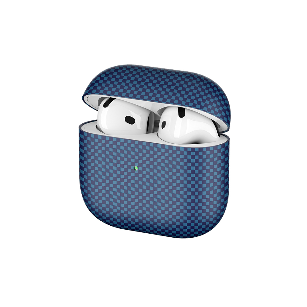 Airpods Uyumlu 4 Zore Airbag 43 600D Karbon Fiber Kulaklık Kılıfı