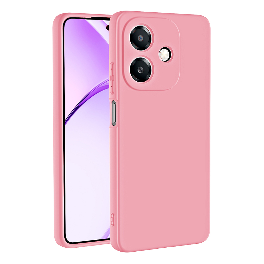 Oppo A3 4G Kılıf Zore Mara Lansman Kapak-Pembe