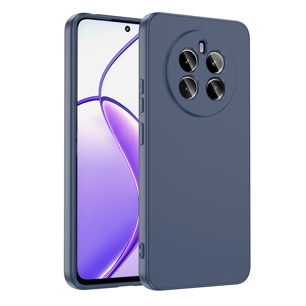 Realme 12 Plus Kılıf Zore Mara Lansman Kapak-Lacivert