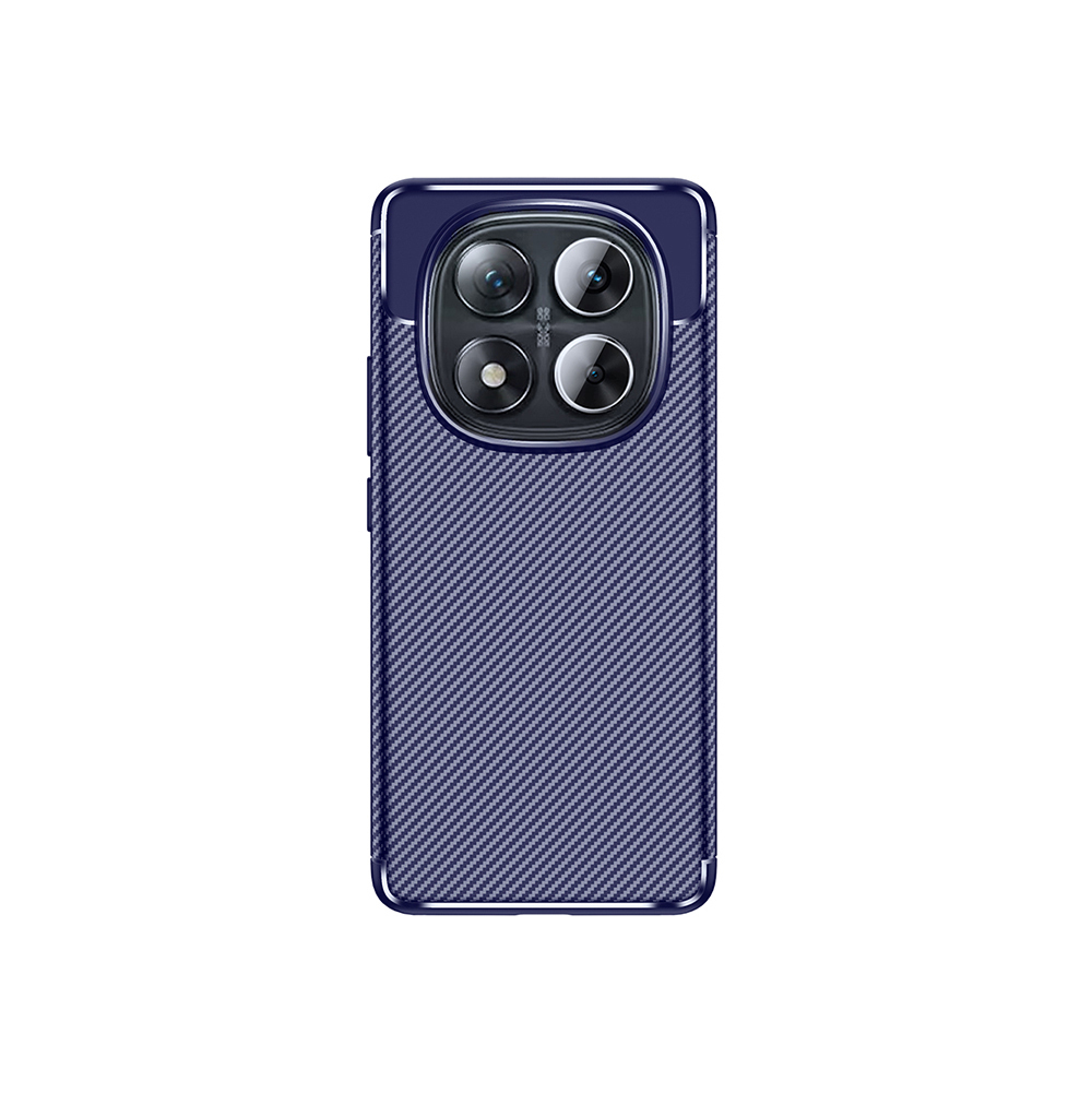 Xiaomi Uyumlu  Redmi Note 14 Pro Plus Kılıf Zore Negro Silikon Kapak-Lacivert