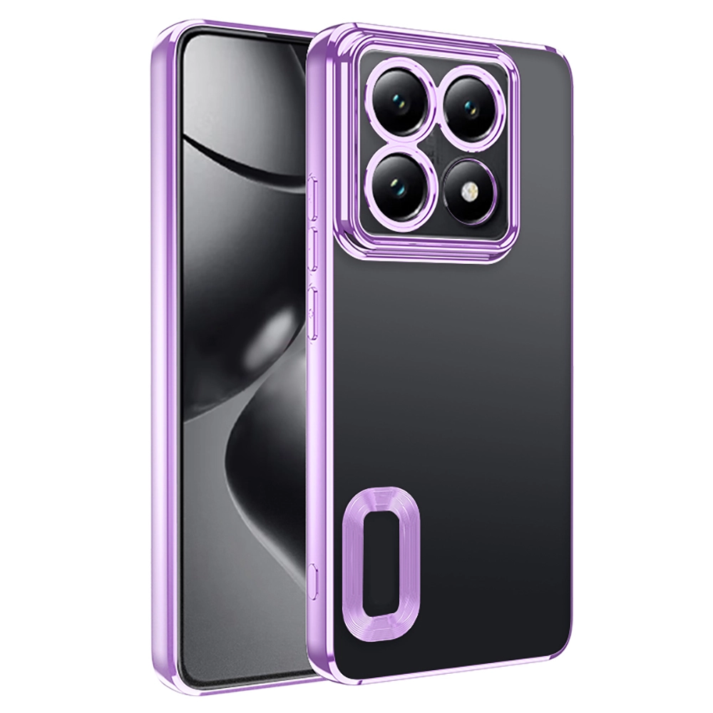 Xiaomi Uyumlu  14T Pro Kılıf Kamera Korumalı Logo Gösteren Zore Omega Kapak