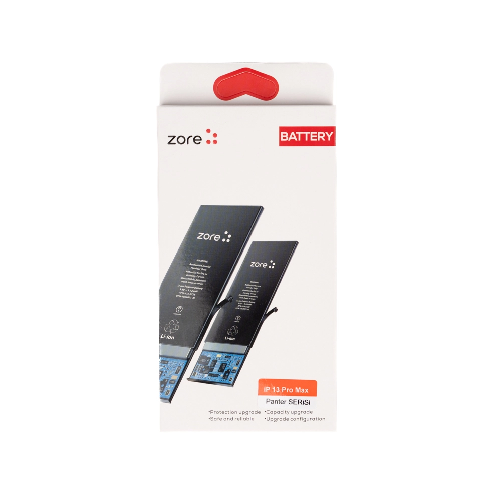 iPhone Uyumlu 13 Pro Max Zore Panter Serisi Batarya