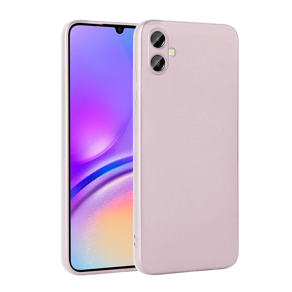 Galaxy Uyumlu A06 Kılıf Zore Premier Silikon Kapak-Rose gold