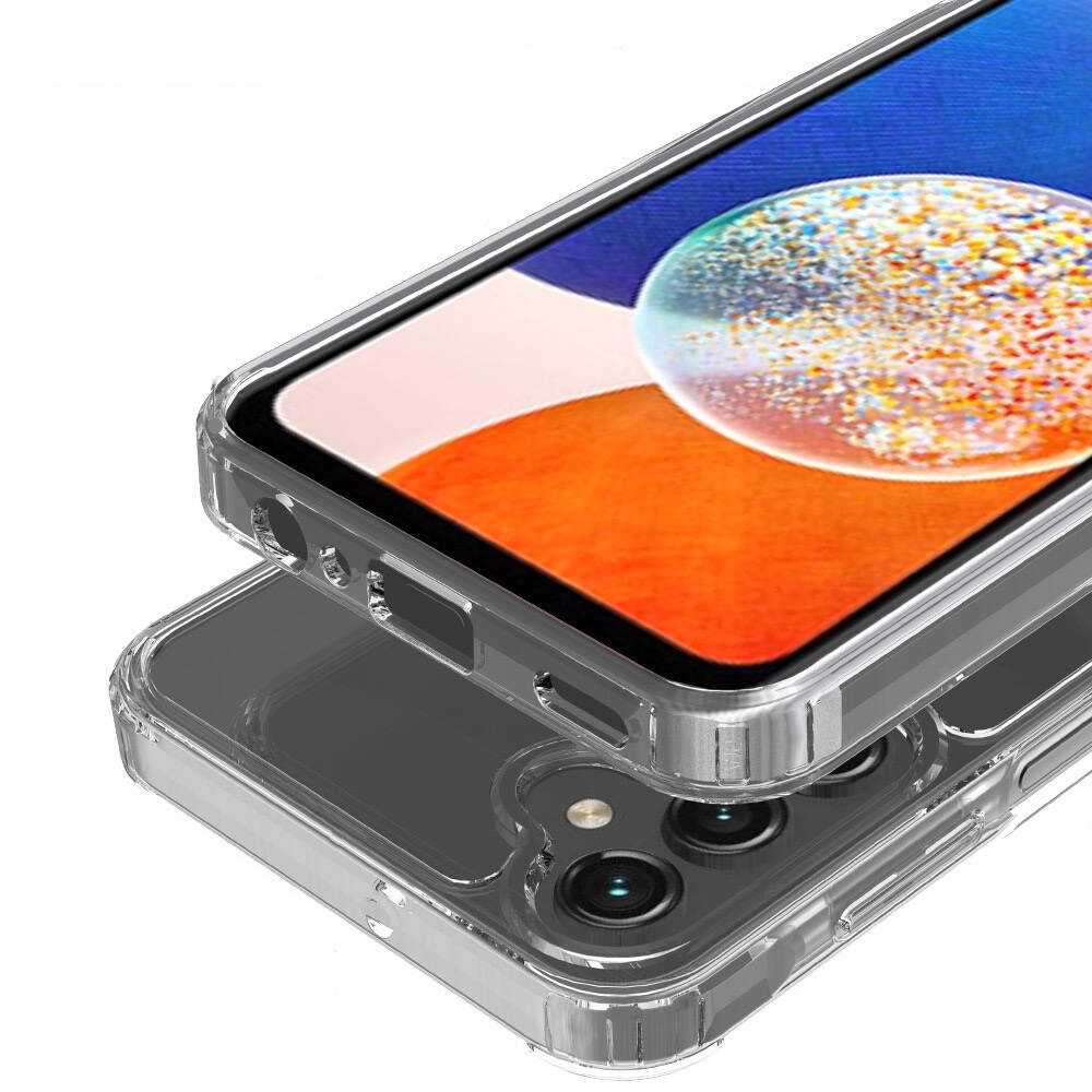 Galaxy Uyumlu S25 Kılıf M-safe Şarj Özellikli Şeffaf Sert PC Zore Embos Kapak