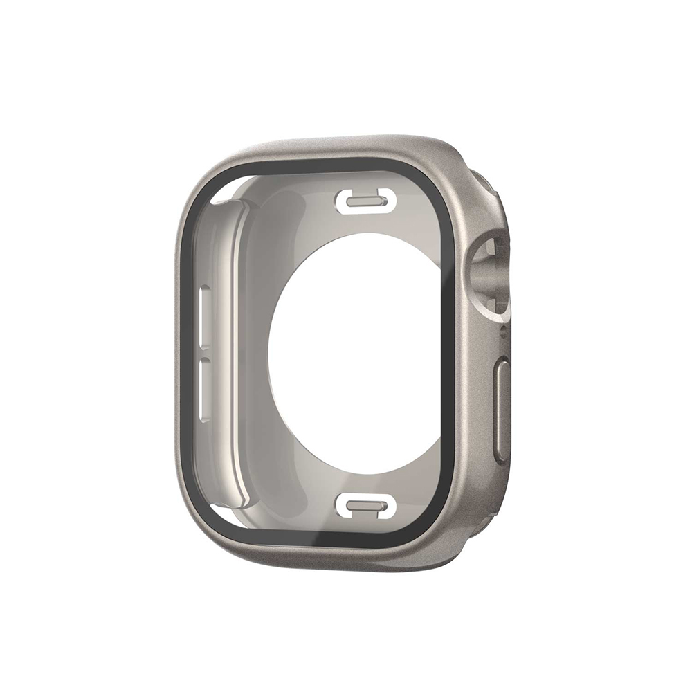 Watch 10 42mm 360 Derece Korumalı Kasa ve Ekran Koruyucu Zore Watch Gard 12-Starlight
