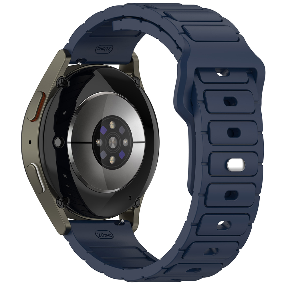 Huawei Uyumlu Honor Magic 2 46mm Zore KRD-132 22mm Silikon Kordon Strap Kayış-Midnight