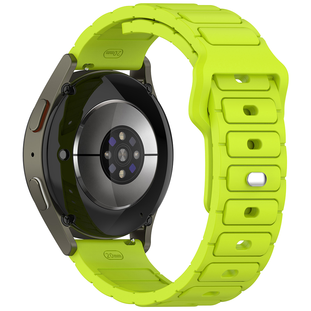 Xiaomi Uyumlu  Amazfit Pace Zore KRD-132 22mm Silikon Kordon Strap Kayış-Yeşil