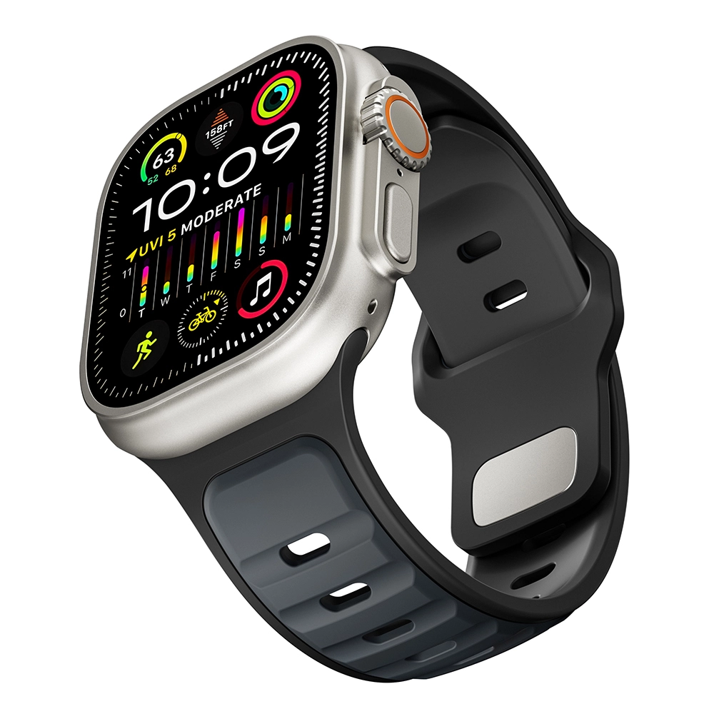 Watch Ultra 49mm Zore KRD-135 Silikon Kordon Strap Kayış
