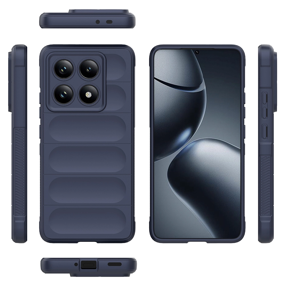Xiaomi Uyumlu  14T Pro Kılıf Esnek TPU Oyuklu Arka Yüzey Tasarımlı Zore Etnik Silikon Kapak