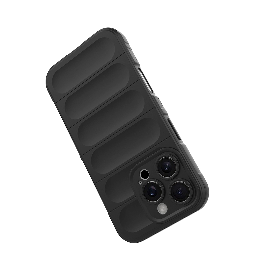 iPhone Uyumlu 16 Pro Kılıf Esnek TPU Oyuklu Arka Yüzey Tasarımlı Zore Etnik Silikon Kapak