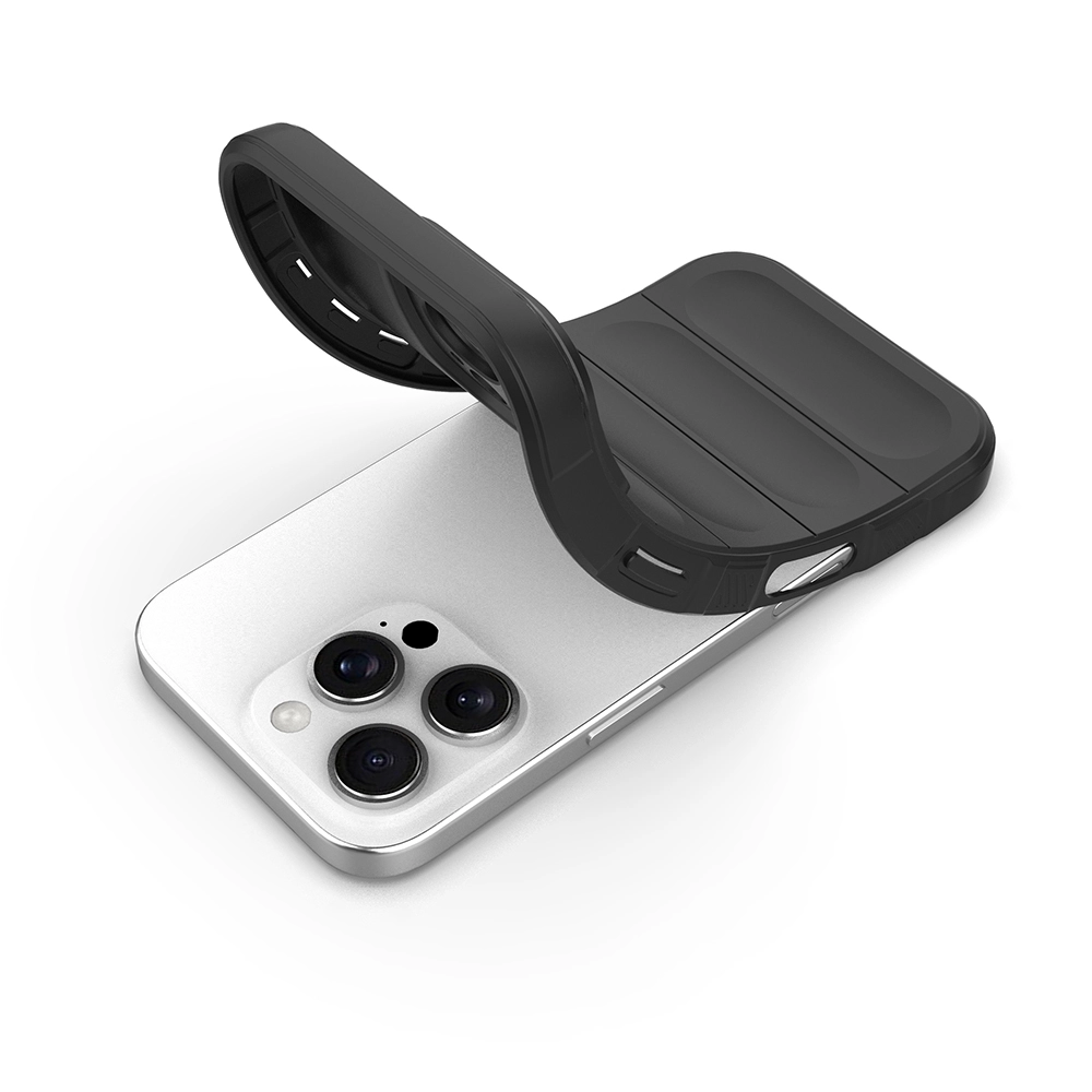 iPhone Uyumlu 16 Pro Max Kılıf Esnek TPU Oyuklu Arka Yüzey Tasarımlı Zore Etnik Silikon Kapak