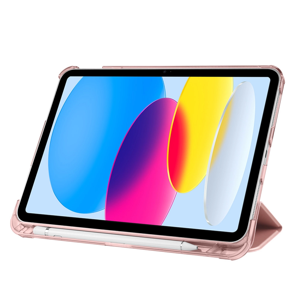 iPad Uyumlu 11.Nesil 2025 Zore Smart Cover Kalem Bölmeli Standlı 1-1 Kılıf