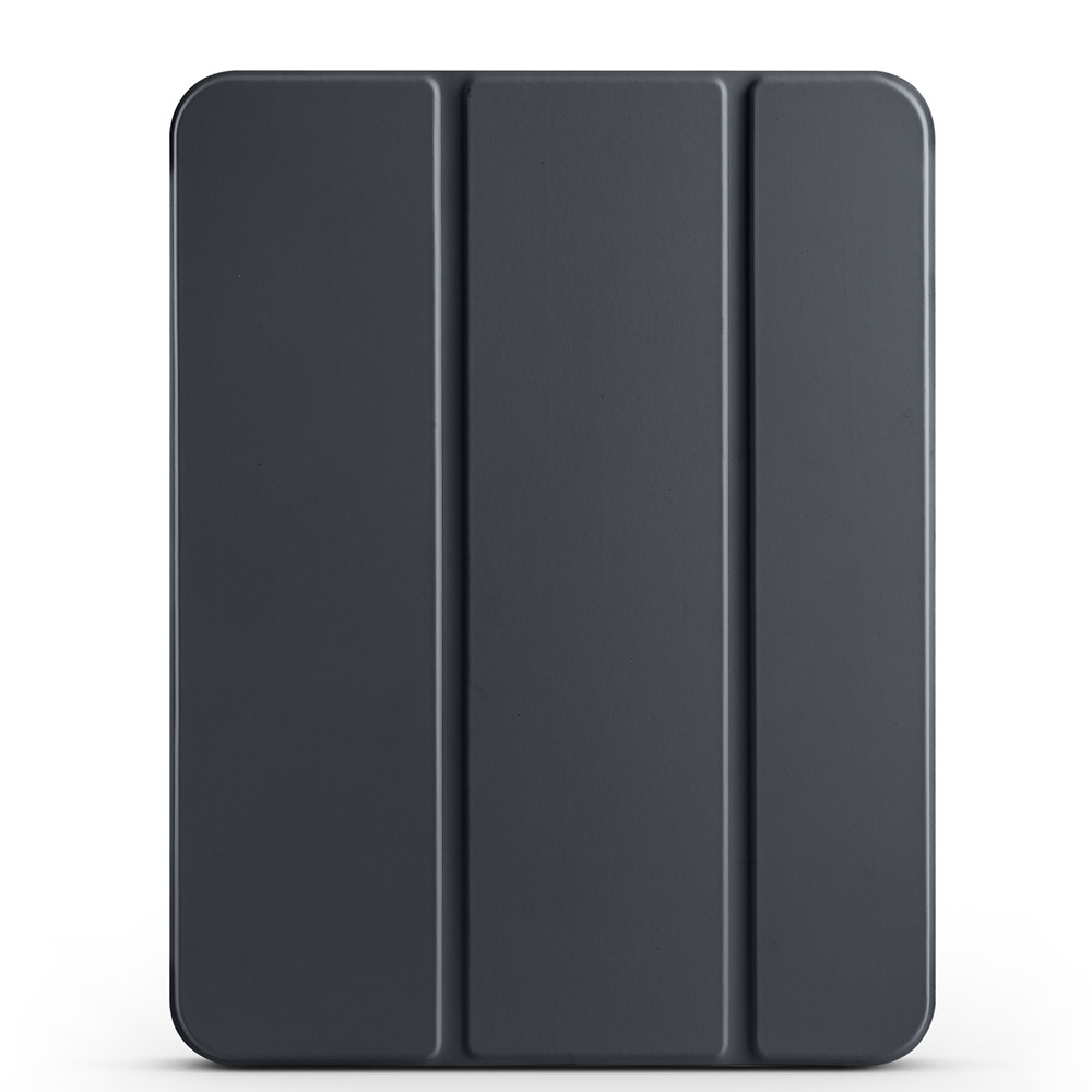 iPad Uyumlu 11.Nesil 2025 Zore Smart Cover Kalem Bölmeli Standlı 1-1 Kılıf-Siyah
