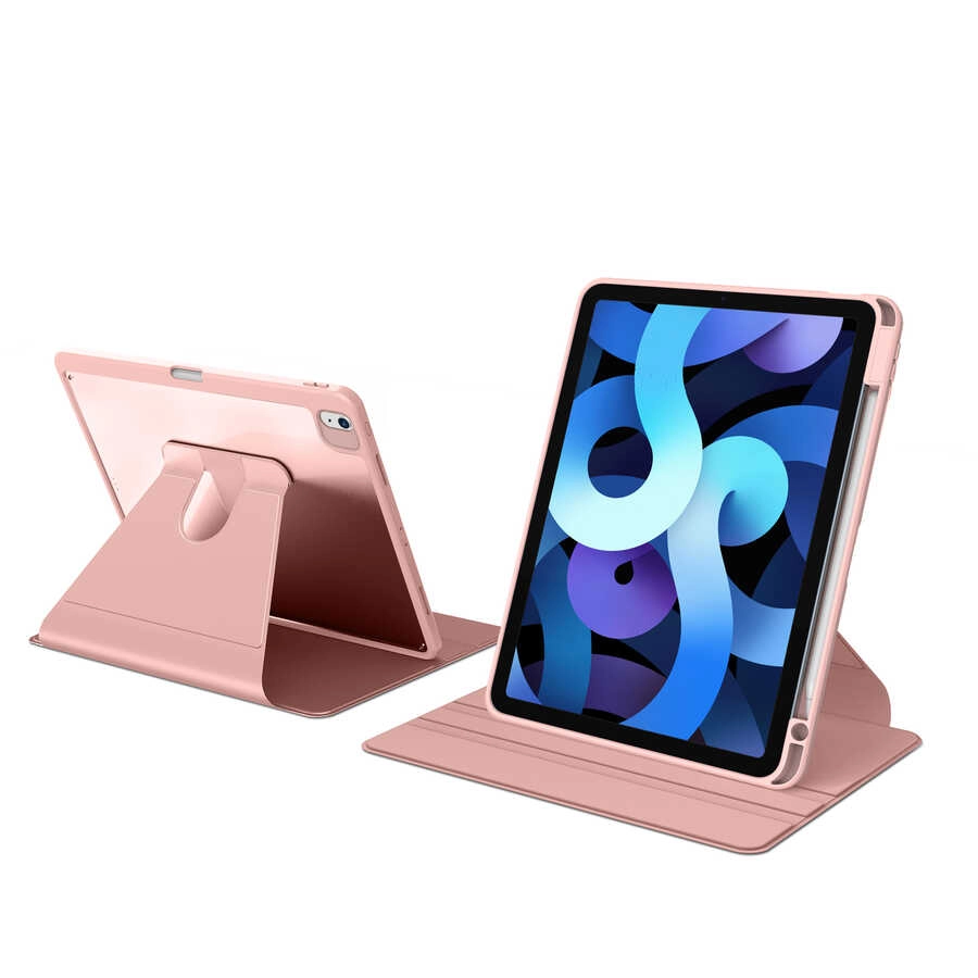 iPad Uyumlu Air 11 2025 M3 Kılıf Zore Nayn Dönebilen Standlı Kılıf