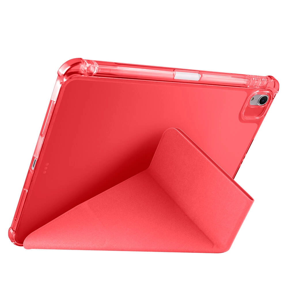 iPad Uyumlu Air 11 2025 M3 Kılıf Zore Tri Folding Kalem Bölmeli Standlı Kılıf