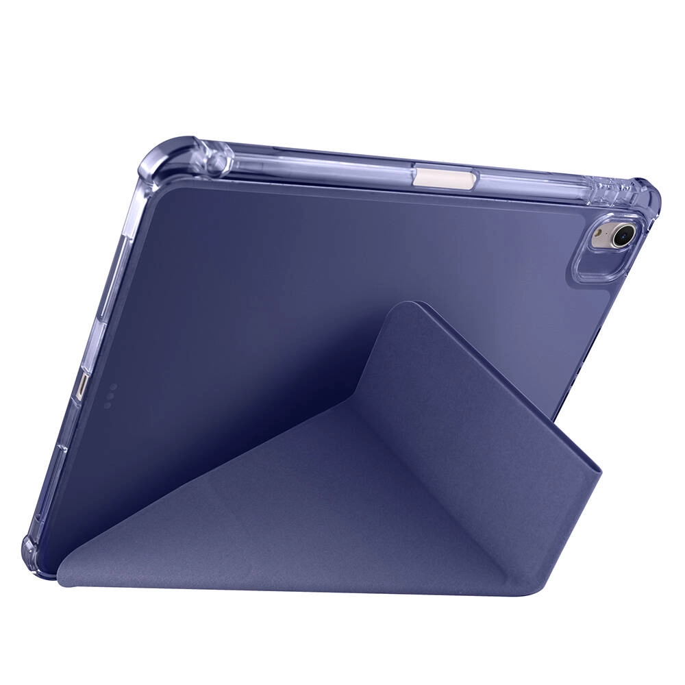 iPad Uyumlu Air 11 2025 M3 Kılıf Zore Tri Folding Kalem Bölmeli Standlı Kılıf