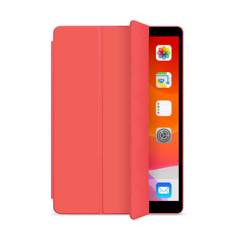 iPad Uyumlu Air 11 2025 M3 Zore Orjinal Standlı Kılıf-Kırmızı