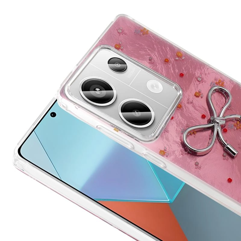 Xiaomi Uyumlu  Redmi Note 13 Pro 4G Kılıf Kamera Korumalı Figürlü Zore Ponti Silikon Kapak