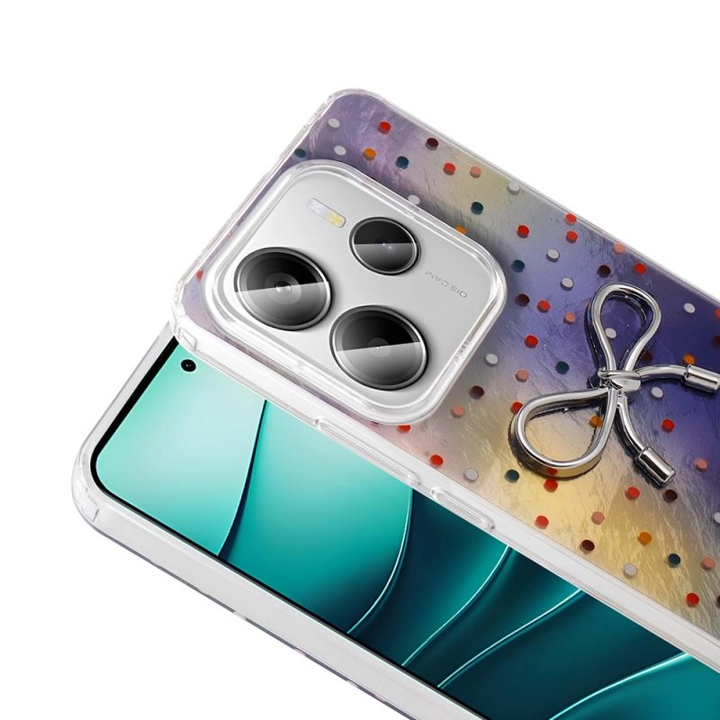 Xiaomi Uyumlu  Redmi Note 14 5G Kılıf Kamera Korumalı Figürlü Zore Ponti Silikon Kapak