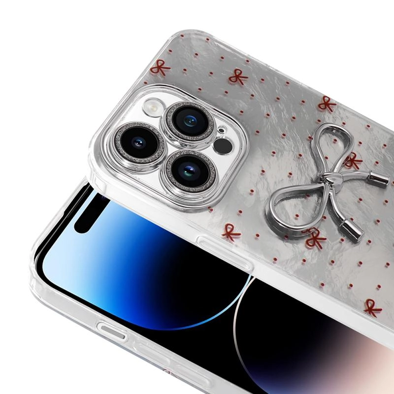 iPhone Uyumlu 14 Pro Max Kılıf Kamera Korumalı Figürlü Zore Ponti Silikon Kapak