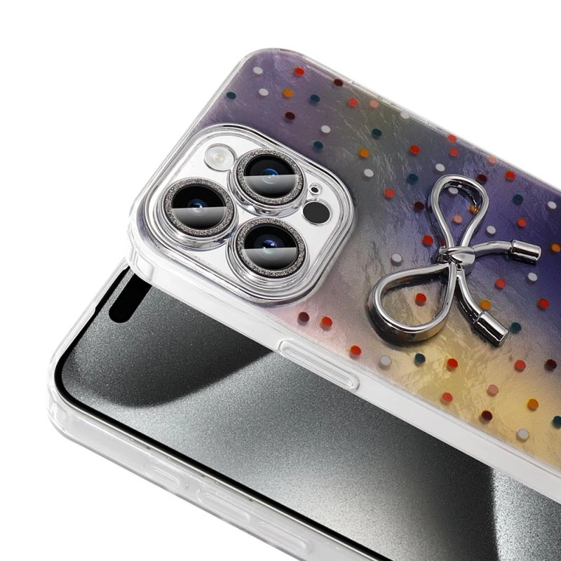 iPhone Uyumlu 15 Pro Kılıf Kamera Korumalı Figürlü Zore Ponti Silikon Kapak