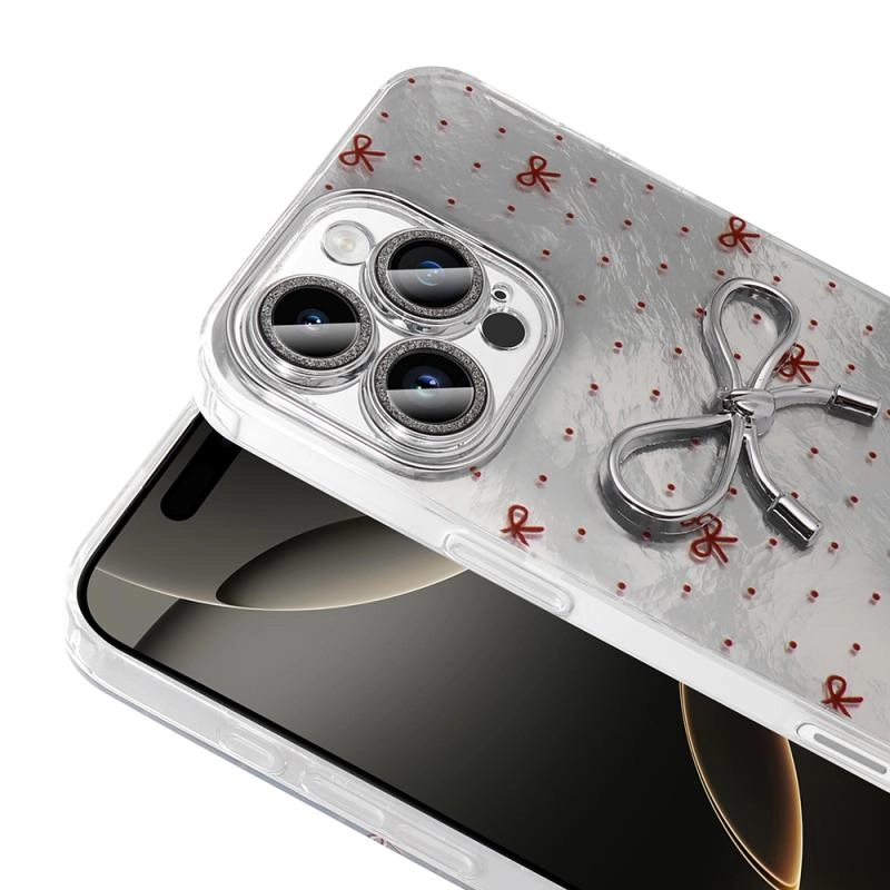 iPhone Uyumlu 16 Pro Max Kılıf Kamera Korumalı Figürlü Zore Ponti Silikon Kapak