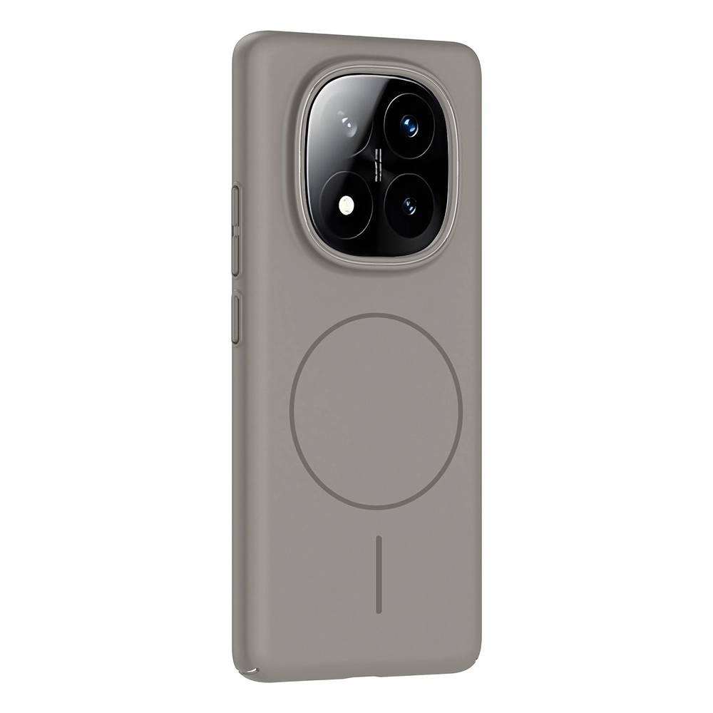 Xiaomi Uyumlu  Redmi Note 14 Pro Plus Kılıf M-safe Şarj Özellikli Zore Ruby Sert Kapak