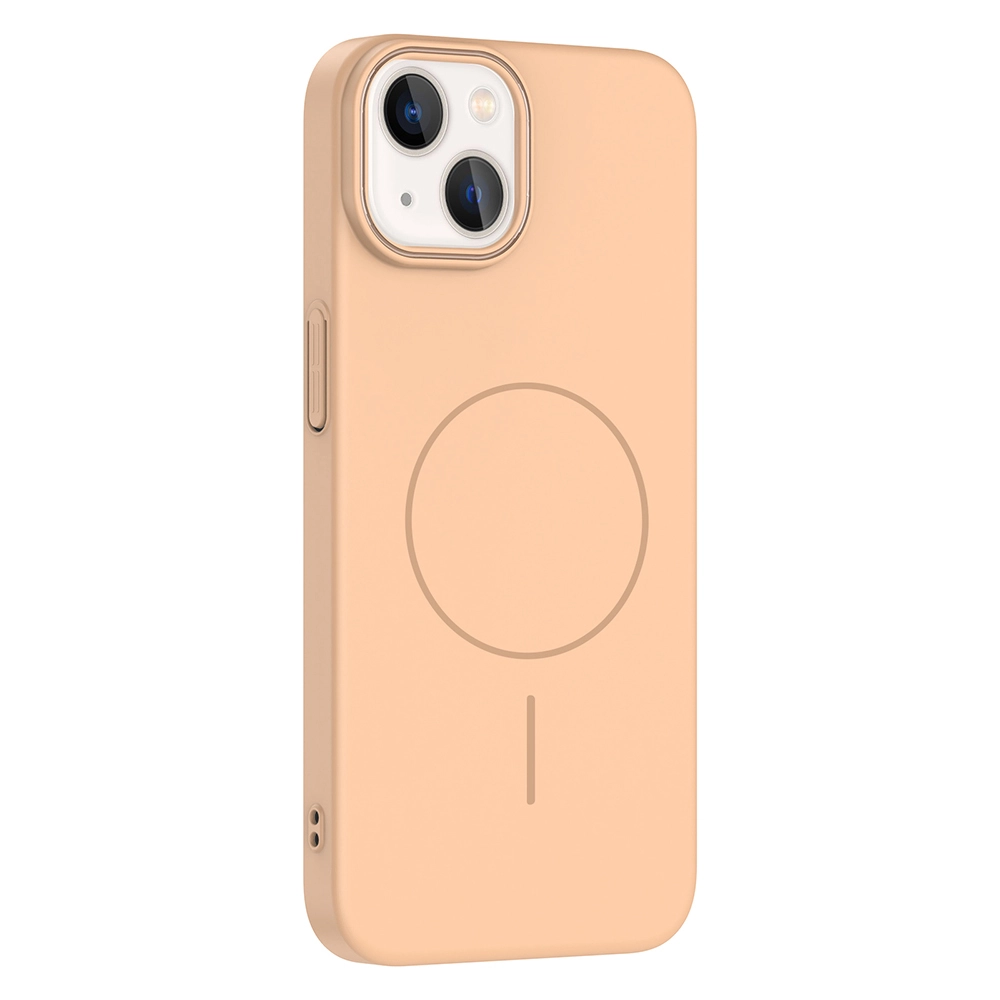 iPhone Uyumlu 13 Kılıf M-safe Şarj Özellikli Zore Ruby Sert Kapak